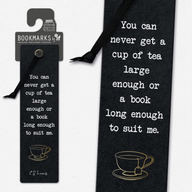 Literary Bookmarks - Cup Of Tea