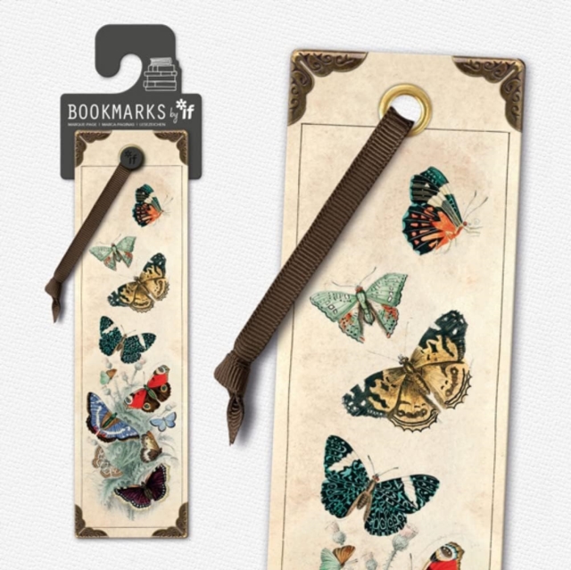 Vintage Bookmarks - Butterflies