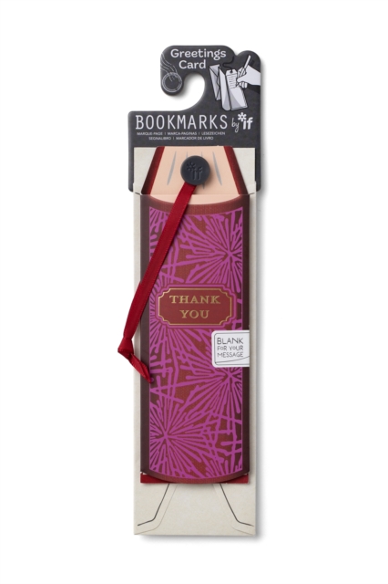 Greetings Cards Bookmarks - Thank you