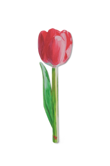 Flower Bookmarks - Painted Pink Tulip