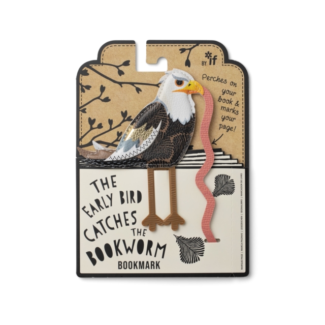 Early Bird Catches the Bookworm Bookmark - Eagle