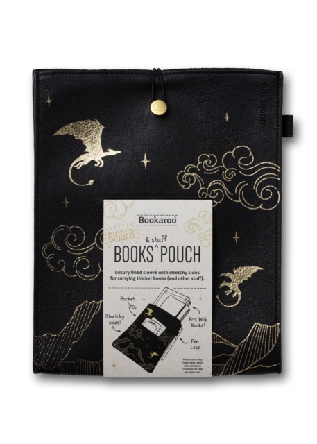 Bookaroo Books & Stuff Pouch - Dragon