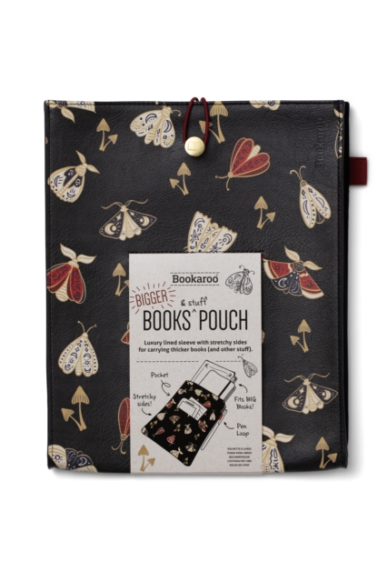 Bookaroo Books & Stuff Pouch - Moths