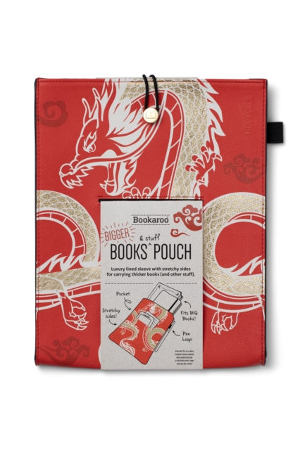 Bookaroo Books & Stuff Pouch - Warrior Dragon