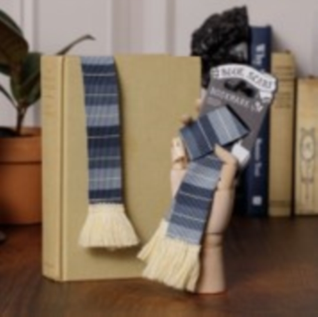 Book Scarf Bookmark - Grey & Cream