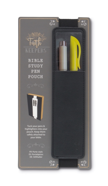 Faith Keepers Bible Study Pen Pouch - Black