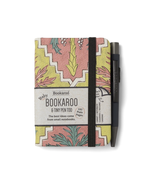 Bookaroo - A7 Baby Notebook & Pen - Pastels Charcoal - Palm