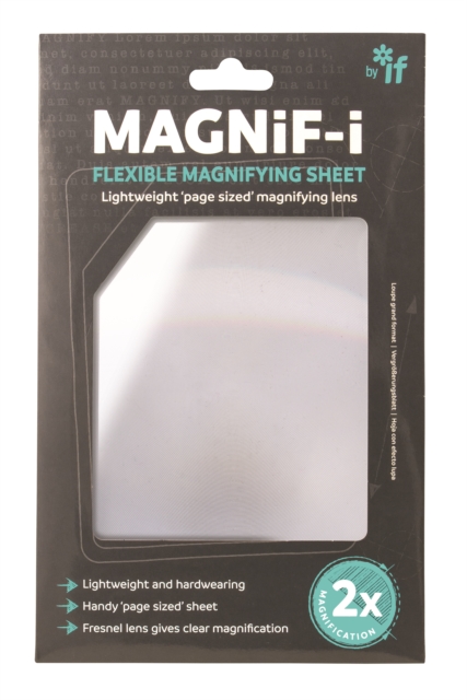 MAGNiF-i Flexible Magnifying Sheet
