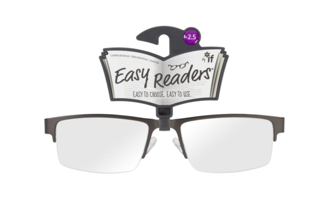 Easy Readers - Half-Frame Metal +2.5