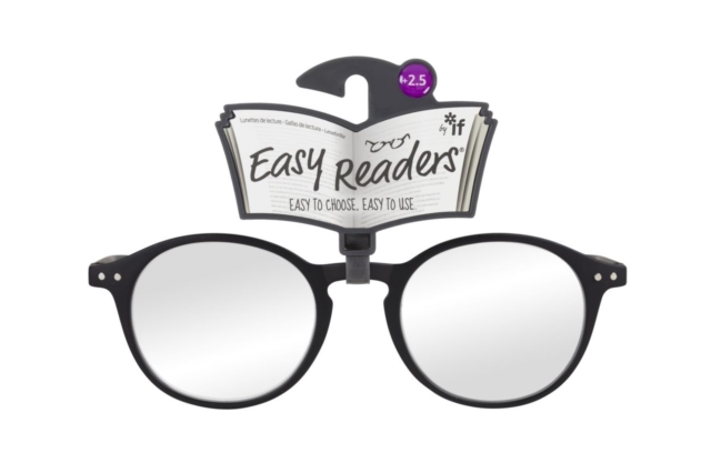 Easy Readers - Round Black +2.5