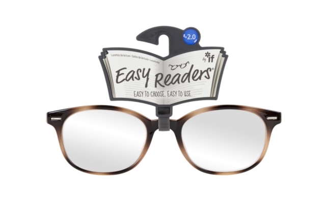 Easy Readers - Round Beige / Brown +2.0