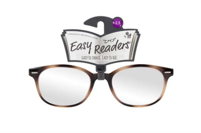 Easy Readers - Round Beige / Brown +2.5