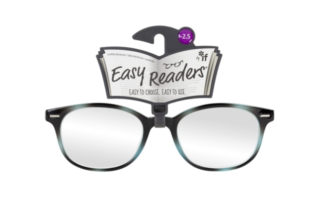 Easy Readers - Round Blue / Black +2.5