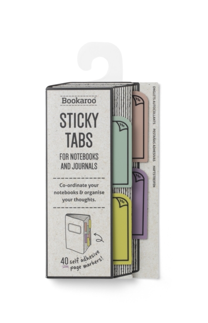 Bookaroo Sticky Tabs - Pastels