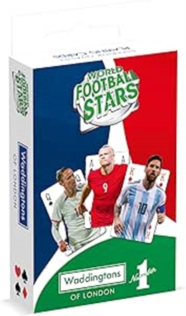 World Football Stars Waddingtons Number 1 Playing Cards