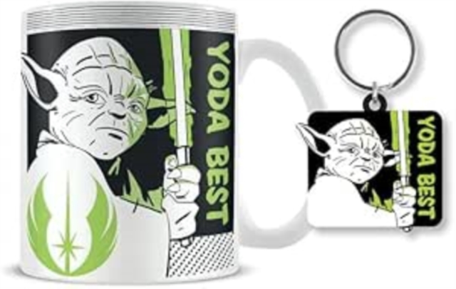 Star Wars (Yoda Best) Mug & Keychain Set