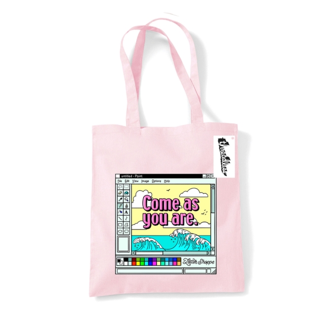 Letter Shoppe (Come As You Are) Pastel Pink Tote Bag
