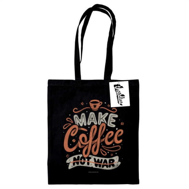 Tobe Fonseca (Make Coffee Not War) Black Tote Bag