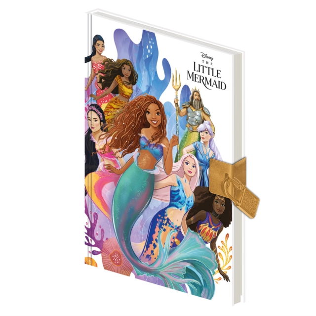 Little Mermaid A5 Lockable Notebook