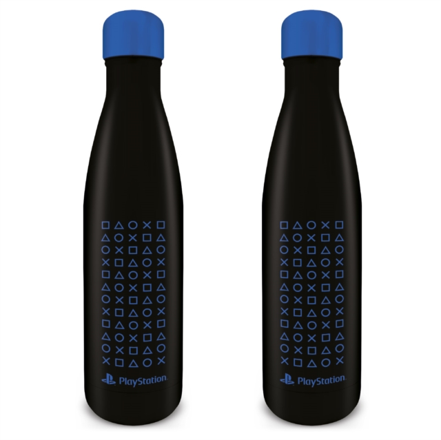 Playstation (Symbol Pattern) Metal Drinks Bottle