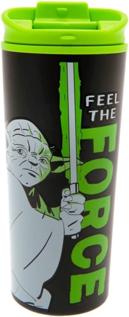 Star Wars (Yoda - Feel The Force) Metal Travel Mug