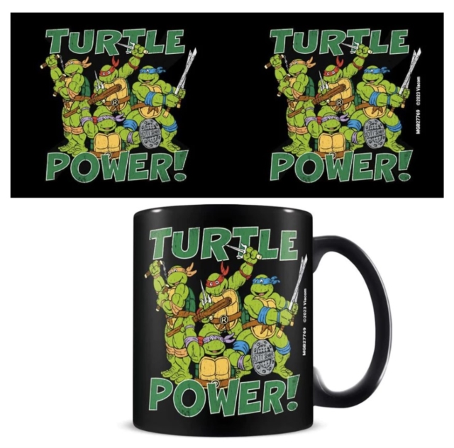 Teenage Mutant Ninja Turtles (Classic) 11oz/315ml Black Mug