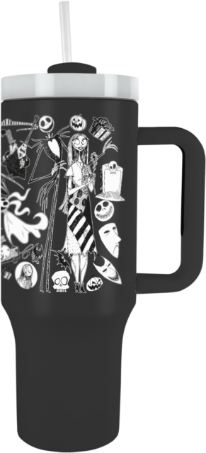 Nightmare Before Christmas 40oz Tumbler – Drink with Jack Skellington