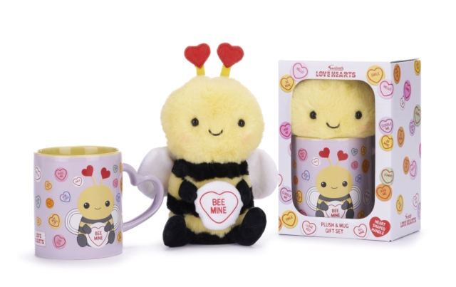 Love Hearts Bee Mine Mug And Plush Set