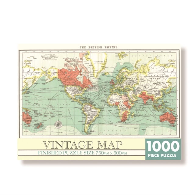 Vintage Map 1000 Piece Jigsaw