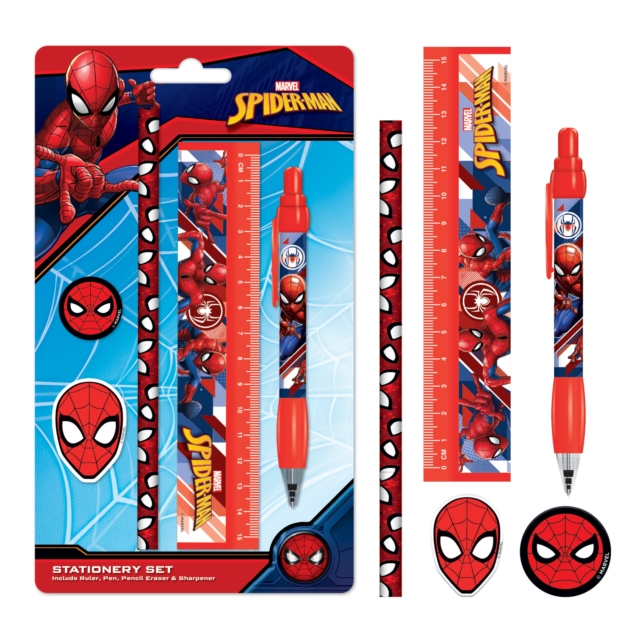 Spider-Man Web Strike Stationery Set