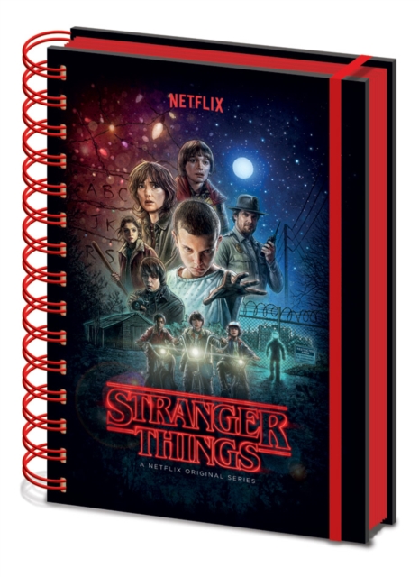 Stranger Things (One Sheet) A5 Metallic Notebook