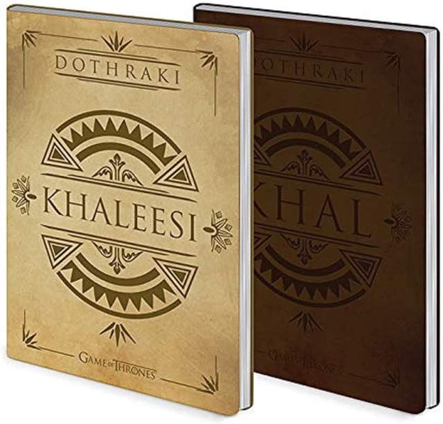 Game Of Thrones (Dothraki) Flexi-Cover A5 Notebook Set