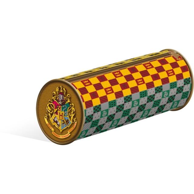 Harry Potter (House Crests) Barrel Pencil Case