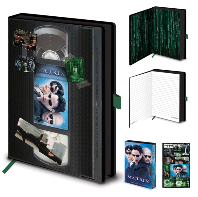 Matrix (VHS) A5 Premium VHS Notebook