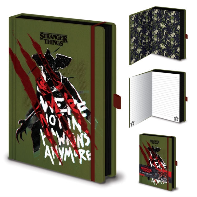 Stranger Things 4 (Not In Hawkins) A5 Premium Notebook