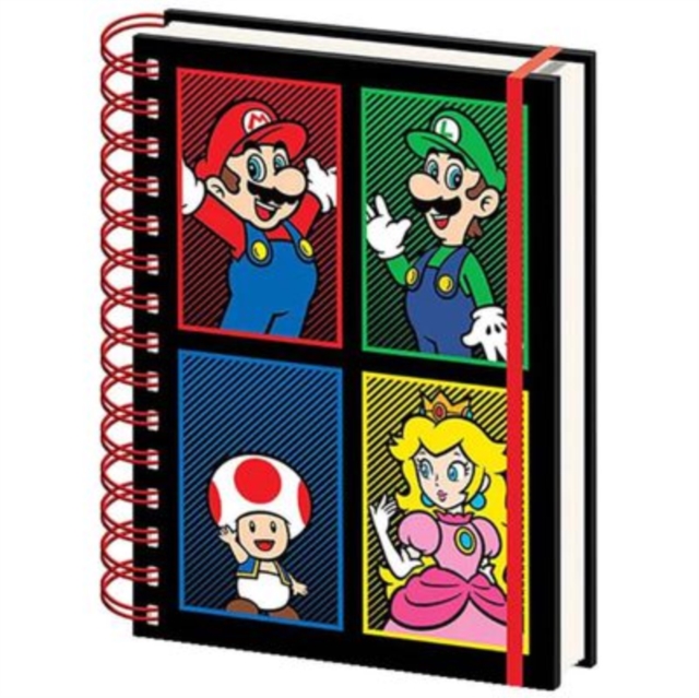 Super Mario (4 Colour) A5 Wiro Notebook