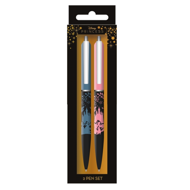 Disney Princess (Dark Floral) Pen Set 2Pk