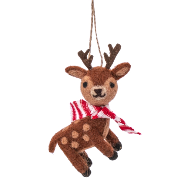 Reindeer Felt Hanging Decoration