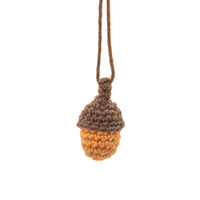 Crochet Acorn Hanging Decoration