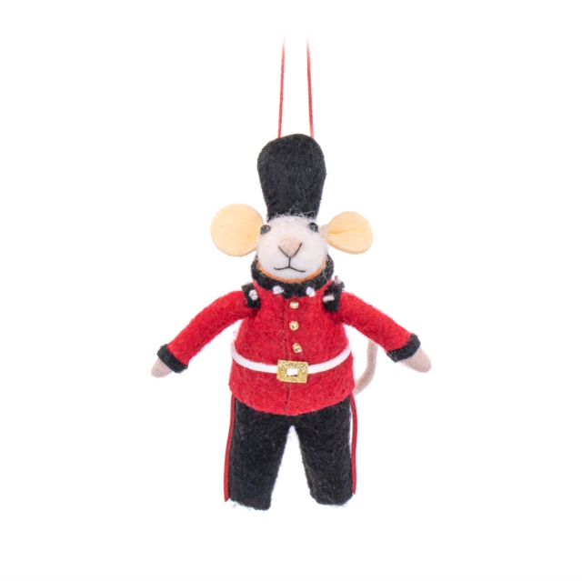 Beefeater Mouse Felt Decoration