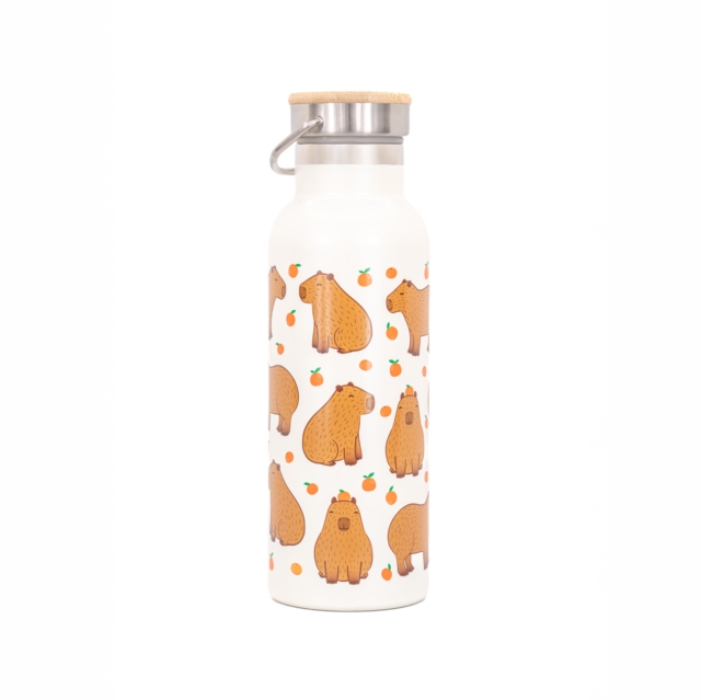 Capybara Metal Water Bottle
