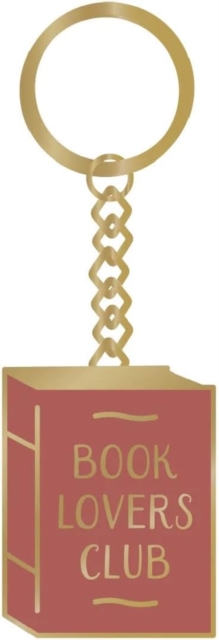 Keyring Metal - Pulteney Press (Book Lovers)