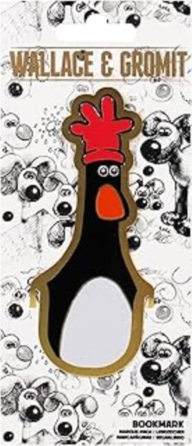 Bookmark Metal - Wallace & Gromit (Feathers)
