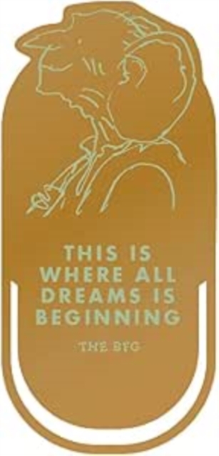 Bookmark Metal - Roald Dahl (The BFG)