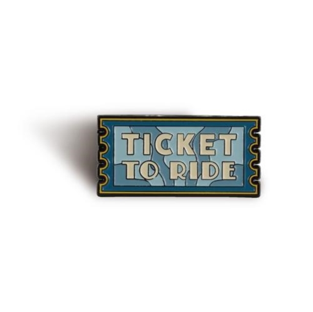 Pin Badge - The Beatles (Ticket to Ride)