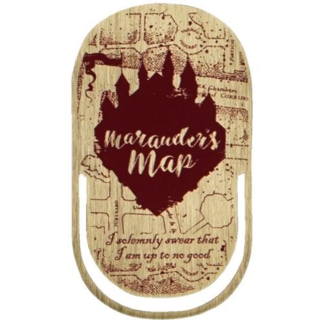 Bookmark Metal - Harry Potter (Maurauder's Map)
