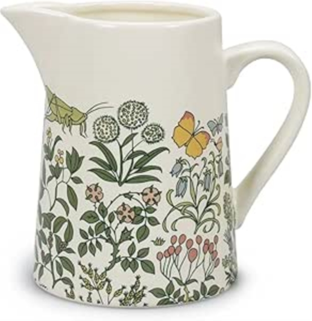 Jug Ceramic (500ml) - ACS Voysey (Apothecary's Garden)