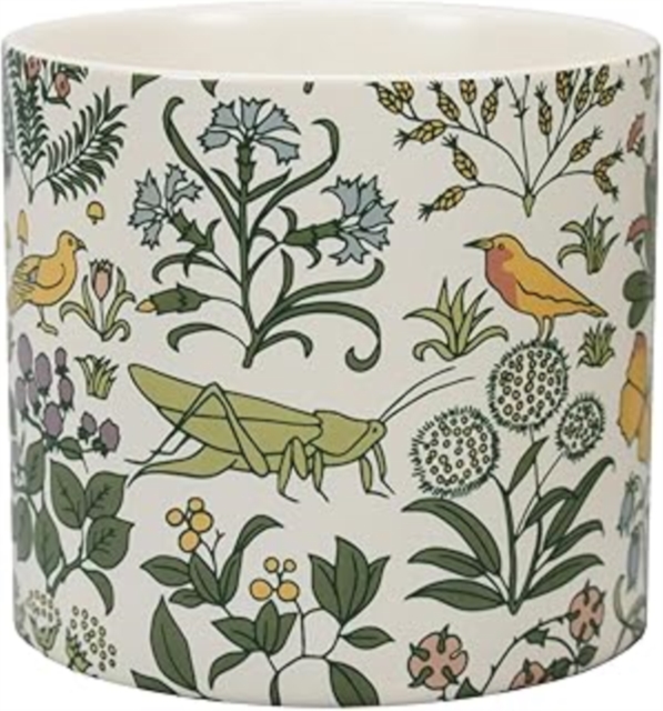 Ceramic Pot (10cm) - ACS Voysey (Apothecary's Garden)