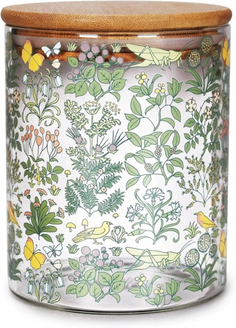 Storage Jar Glass (750ml) - ACS Voysey (Apothecary's Garden)