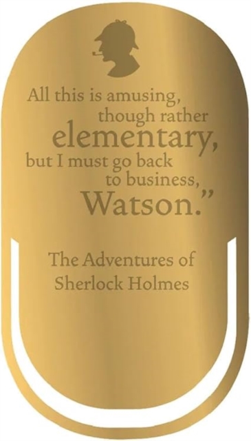 Bookmark Metal - Pulteney Press (Sherlock Holmes)